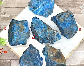 High Quality Raw Blue Apatite / Chakra / Home Decor / Rocks and Minerals