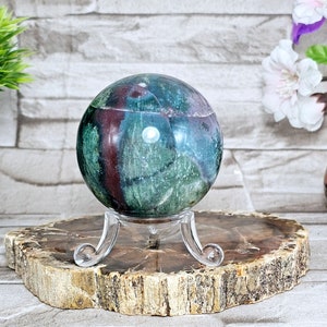 Ocean Jasper Sphere / 54mm / Madagascar OJ / Chakra / Rocks and Minerals / st72