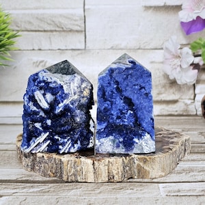 Blueberry Fluorite Specimen / Fluorite / Chakra / Rocks and Minerals