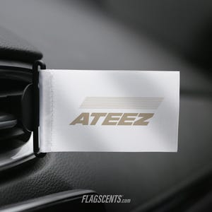 Ateez Flag Car Air Freshener