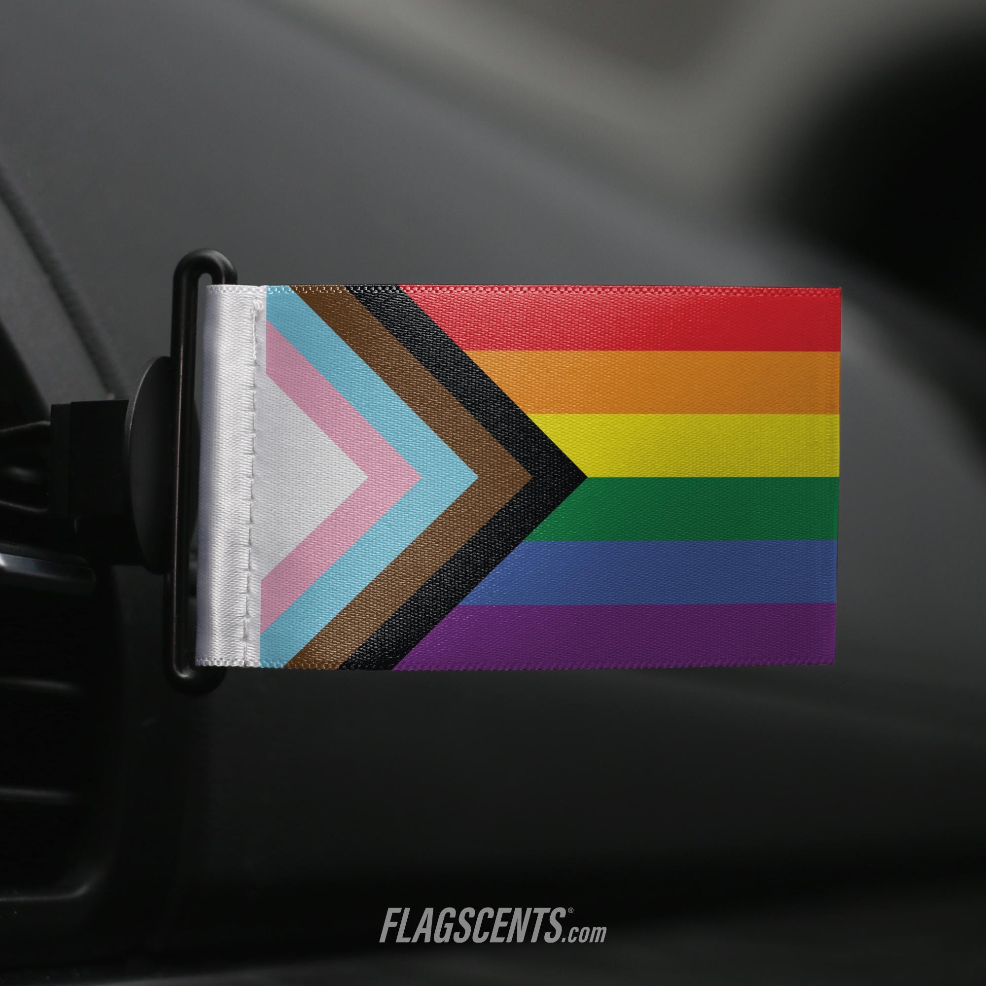 Progress Pride Flag Car Air Freshener: LGBT Pride Accessory - Etsy