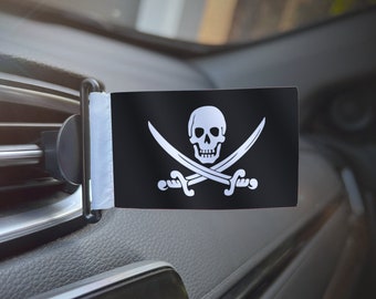 Pirate Jolly Roger Flag Car Air Freshener