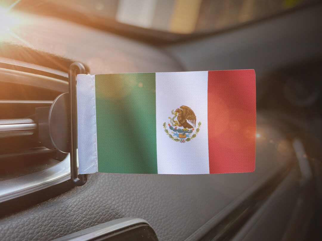 Mexico Flag Mexican National Flag Car Air Freshener Etsy