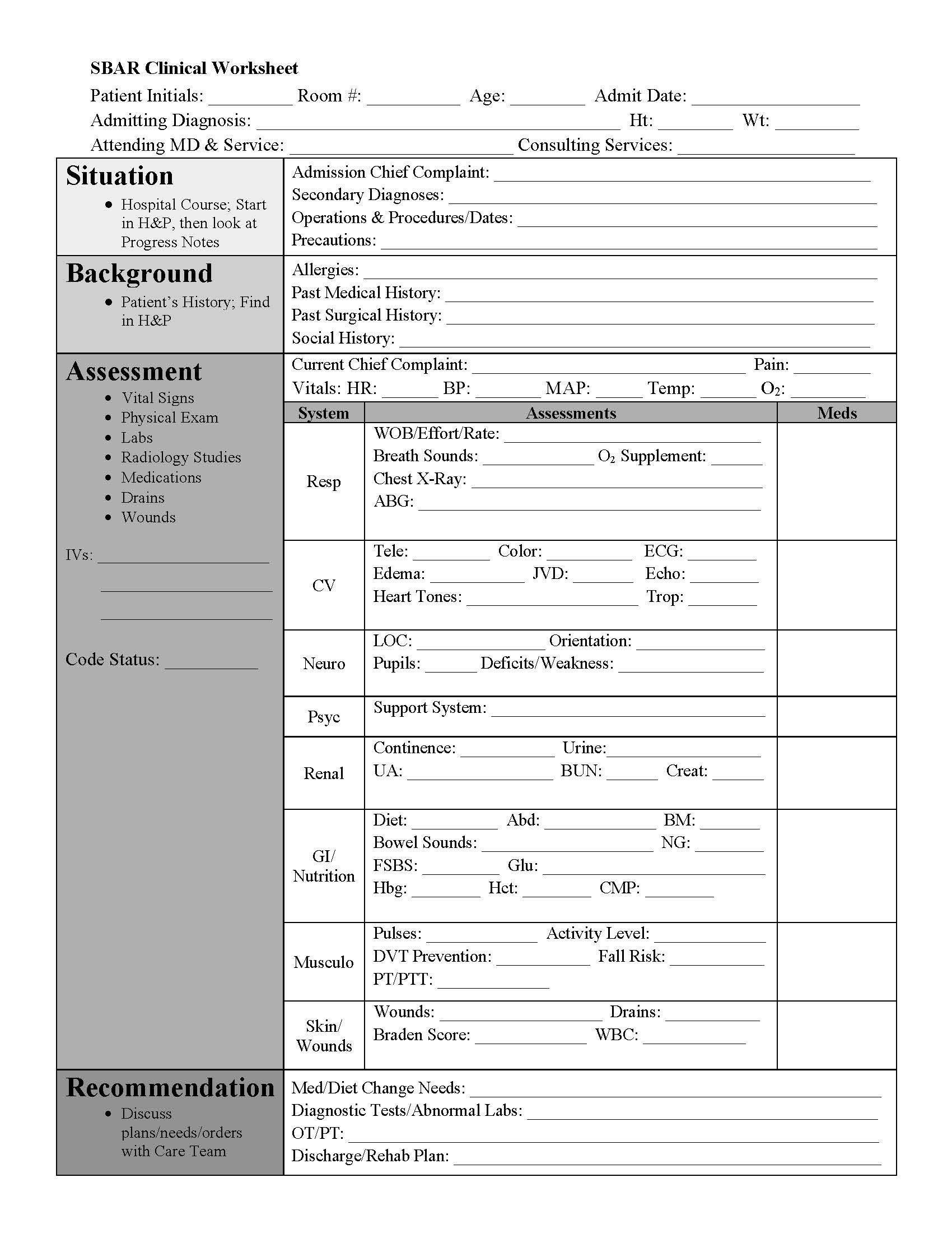 sbar-nursing-worksheet-printable-template-hourly-rounding-nurse-brain-icu-med-surg-student-nurse-care-plan-patient-assessment-etsy
