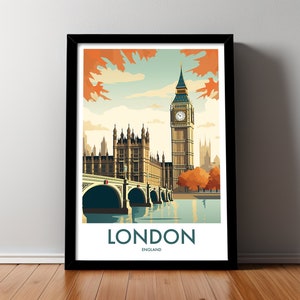 LONDON Poster, DIGITAL DOWNLOAD Gift for Travelers, Printable Art, Large Wall Art, Travel Poster, Wall Art, Home Decor