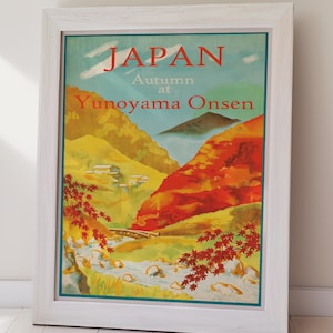 JAPAN Vintage Art, Retro Print, Japan, Instant Digital Downloads, Wall Art, Home Decor, Travel Art, Holiday, Gift For Her, Gift For Him
