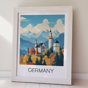 GERMANY Poster, DIGITAL DOWNLOAD, Printable Art, Large Wall Art, Jpg Files, Travel Poster, Wall Art, Home Decor, Wall Art
