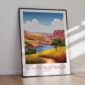 SOUTH AUSTRALIA Printable Poster, Travel Art, Poster Print, Wall Art, Instant Download, Wall Art, Home Decor, Gift For Her, Gift For Him