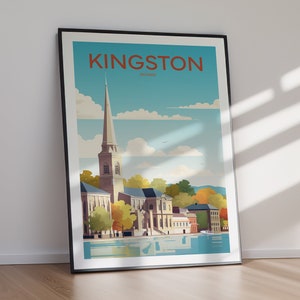 KINGSTON National Park Printable Poster, Poster, Wall Art, Poster Print, Travel, Print, Art, Travel Poster, Gift, Gift For Her, Gift For Him