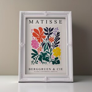 Berggruen & Cie No2 - Matisse Style Art, PRINTABLE Digital Download Art, Exhibition Work, Unique Art, Gifts For Her, Gifts For Him