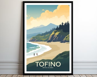 TOFINO Printable Poster, Canada, Travel Art, Poster Print, Digital Art, Instant Download, Print, Home Decor, Gift For Her, Gift For Him