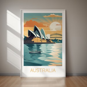 AUSTRALIA Poster, DIGITAL DOWNLOAD, Printable Art, Large Wall Art, Travel Poster, Wall Art, Home Decor, Wall Art