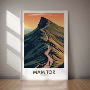 MAM TOR Travel Poster, Digital Download Gift for Travelers, Printable Art, Large Wall Art, Jpg Files, Wall Decor For Home And Office
