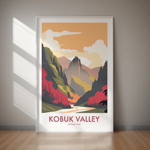 Printable KOBUK VALLEY National Park, Gifts For Her, Gifts For Him, Printable Decor, Wall Poster Print, Digital Download, Wall Art