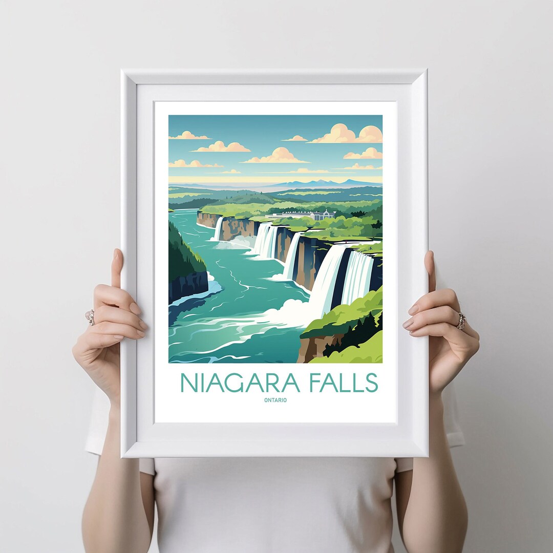 NIAGARA FALLS PRINTABLE Poster, Home Decor, Wall Art, Poster Print ...