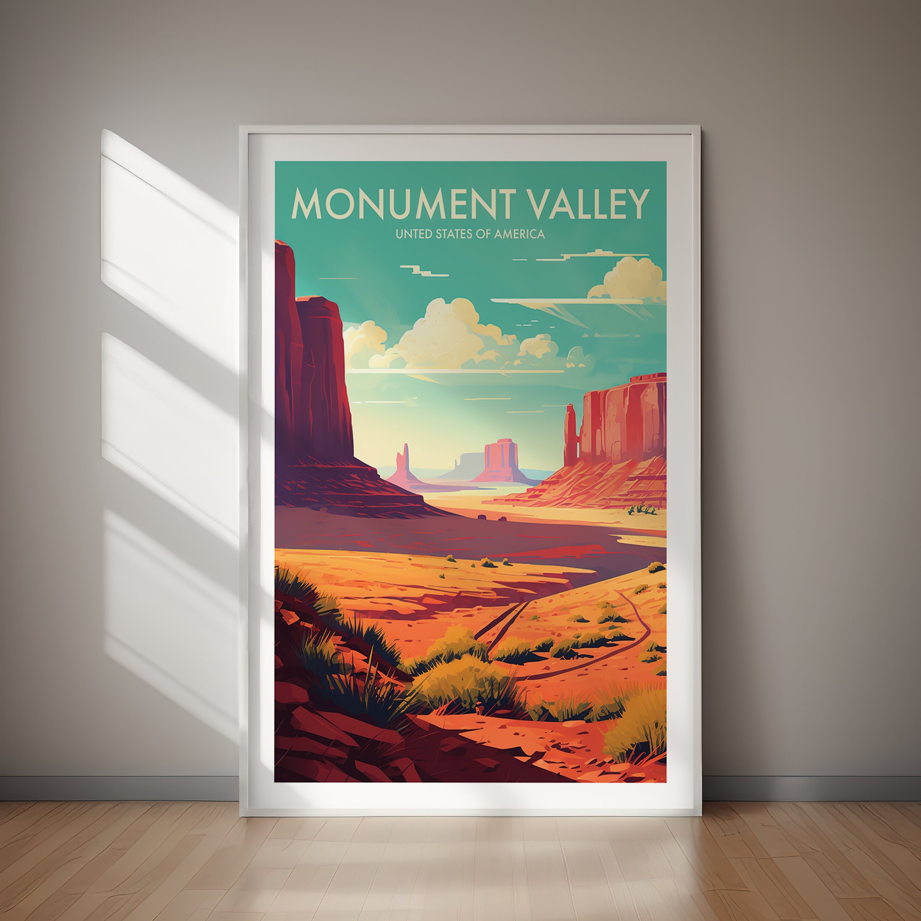 Monument Valley Poster - Etsy