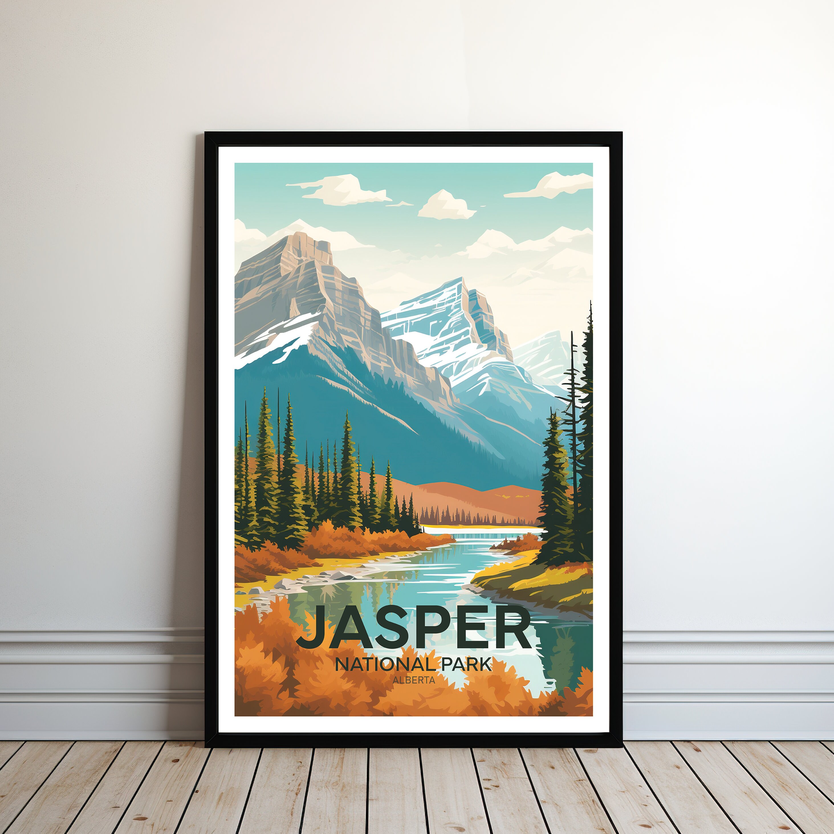 Jasper Etsy Poster Canada - Israel