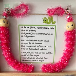 Zorgenrups, zorgenworm, gelukkige rups, zorgenworm