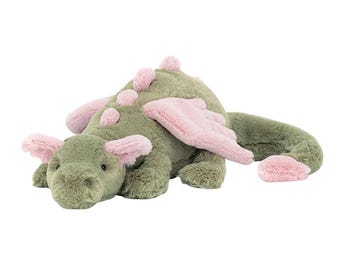 Sage Green Dragon Plush