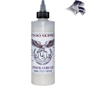 Stencil Guru Gel - Tattoo Stencil Application Gel - Tattoo Stencil Application Solution