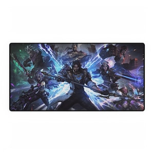 Arcane League of Legends Desk Mat ,Gaming Mousepad,  Desk Protector, League of Legends Game Mat, Esports Mousepad, Gaming Desk Accessory