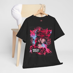 Arcane Vi League of Legends T-Shirt, Gaming Tee, Gamer Gift, Video Game Clothing, Unisex Shirt