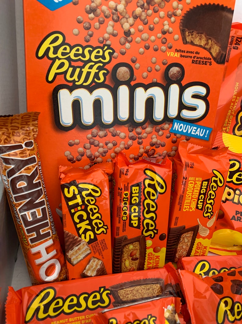 Ultimate REESE'S PEANUT BUTTER Gift Box Personalized Christmas Handmade