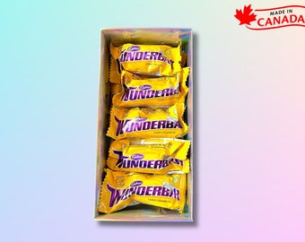 WUNDERBAR Schokoriegel-Geschenkbox, Mini-Sampler, personalisierter kanadischer Geschenkkorb, Pralinenpaket – von Oh Canada Candy