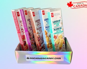 Jede Menge Geschmacksrichtungen des Präsidenten kanadische Schokoladenbar Box Geschenkkorb Pralinenschachtel - 5er-PACK - von Oh Canada Candy