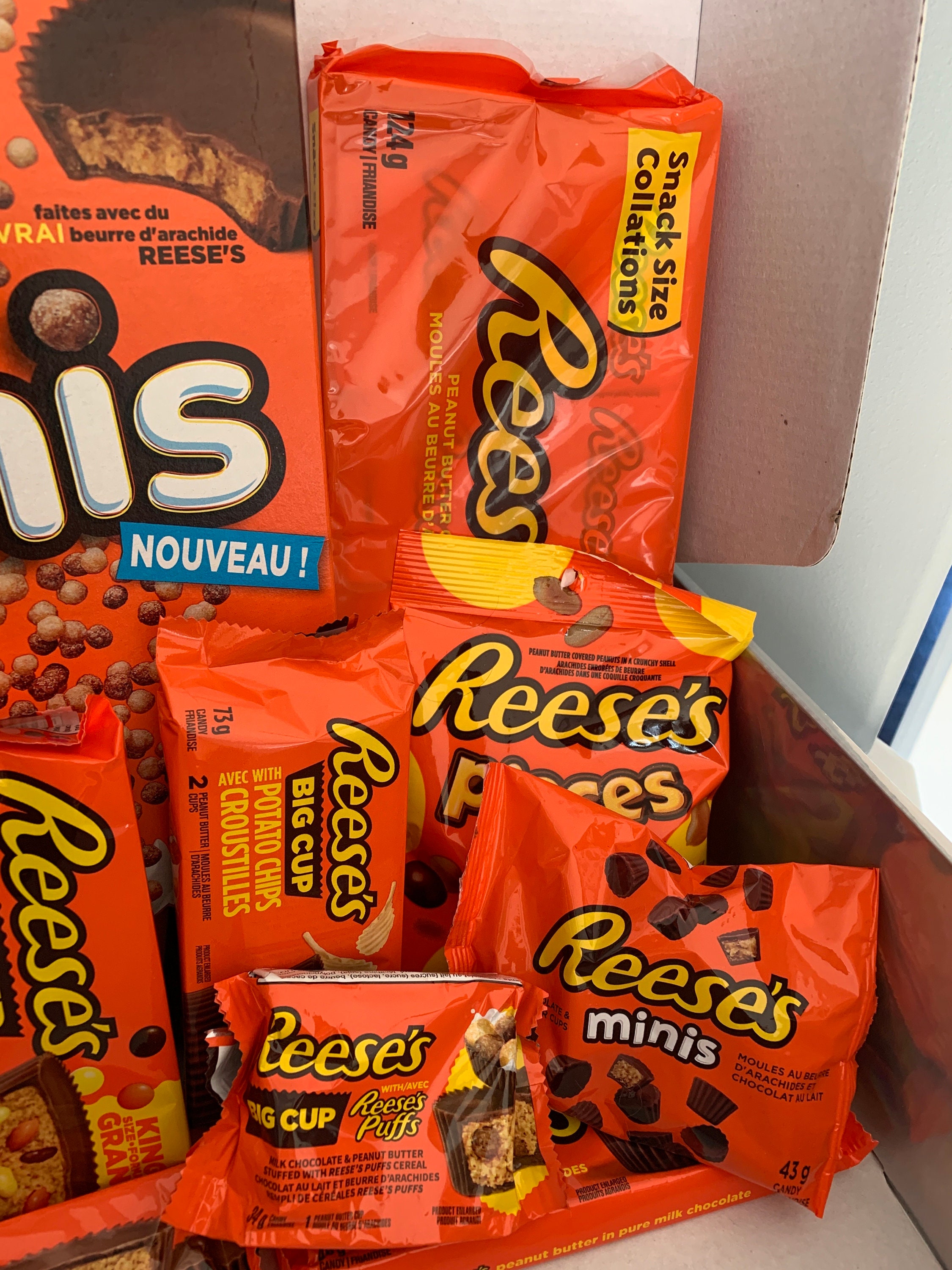 Ultimate REESE'S PEANUT BUTTER Gift Box Personalized Christmas Handmade