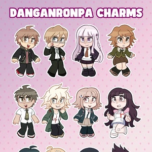 Danganronpa Acrylic Charms