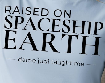 Spaceship Earth Shirt | EPCOT Nostalgia Tee | Dame Judi Dench Disney Shirt | Disney Adult EPCOT Gift