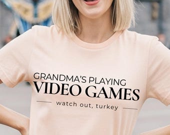 Carousel of Progress SVG – Grandma's Playing Video Games – Funny Disney Adult Shirt – Cricut Silhouette Instant Download