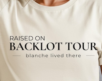 Backlot Tour Shirt, Raised on the Backlot Tour, Disney Hollywood Studios Shirt, MGM Studios Shirt, Disney Nostalgia Tee, Disney Adult Shirt
