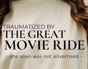 Funny Disney Inspired Shirt | Great Movie Ride Nostalgia Tee | Hollywood Studios Retro Shirt | Disney Adult Humor Tee