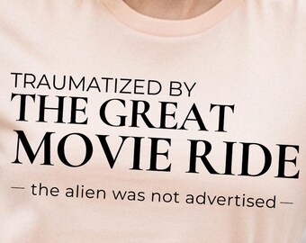 Hollywood Studios SVG – Traumatized by the Great Movie Ride – Funny Disney Adult Shirt – Cricut Silhouette Instant Download
