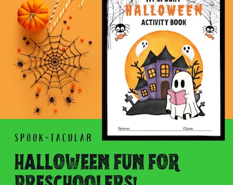 Halloween Activity Pack for Preschool and Kindergarten