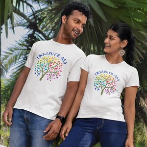 Tikkun Olam #1-Repairing the World-Jewish Life-Judaica-Israel Strong-Am Yisrael Chai-We Will Dance Again-Unisex Cotton Tee