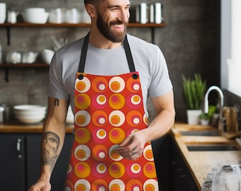 Kitchen Apron; Print Design on Poly Twill, Unisex, One Size Fits Most #6
