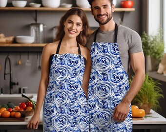 Kitchen Apron; Print Design on Poly Twill, Unisex, One Size Fits Most #11