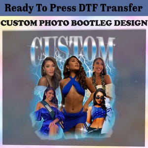 Custom Your Own Bootleg DTF, Retro Custom Bootleg Rap DTF, Custom Bootleg, Custom Your Photo, Insert Your Design, Vintage Graphic 90s Tshirt