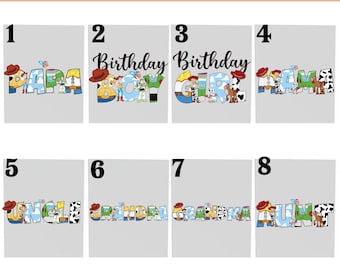 Toy Story Birthday Family Matching DTF Print - Disneyland Epcot Shirt