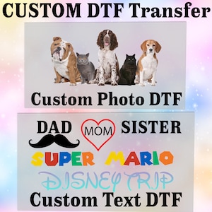 DTF Transfers, Custom DTF ready for press, Image Transfers, Custom Gang Sheet, Bulk Dtf Transfer, Custom dtf transfer, Custom Heat Transfer