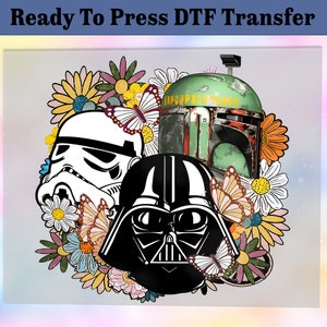 Disney Star Wars Character DTF Transfer Shirt,Star Wars Group Dtf,Star Wars Characters,Star Wars Land,Disney Balloon,Disneyland Trip DTF