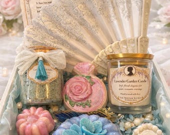 Regency Spa Gift Box for Her – Personalized Romantic Self Care Set
