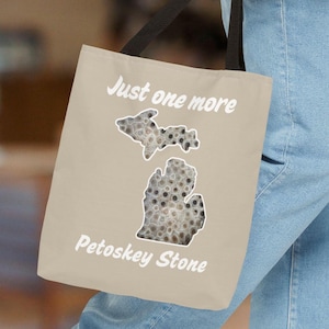 Rockhound Tote Bag, Rock Lover Gift, Geology Student Book Bag, Reusable Shopping Tote, Rock Collector Bag, Fossil Collecting Rock Hound