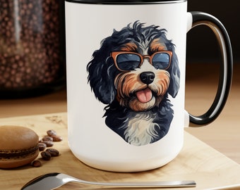 Bernedoodle Coffee Mug Bernedoodle Mug Bernedoodle Gift for Doodle Mom Christmas Gift for Dog Mama Large Coffee Mug