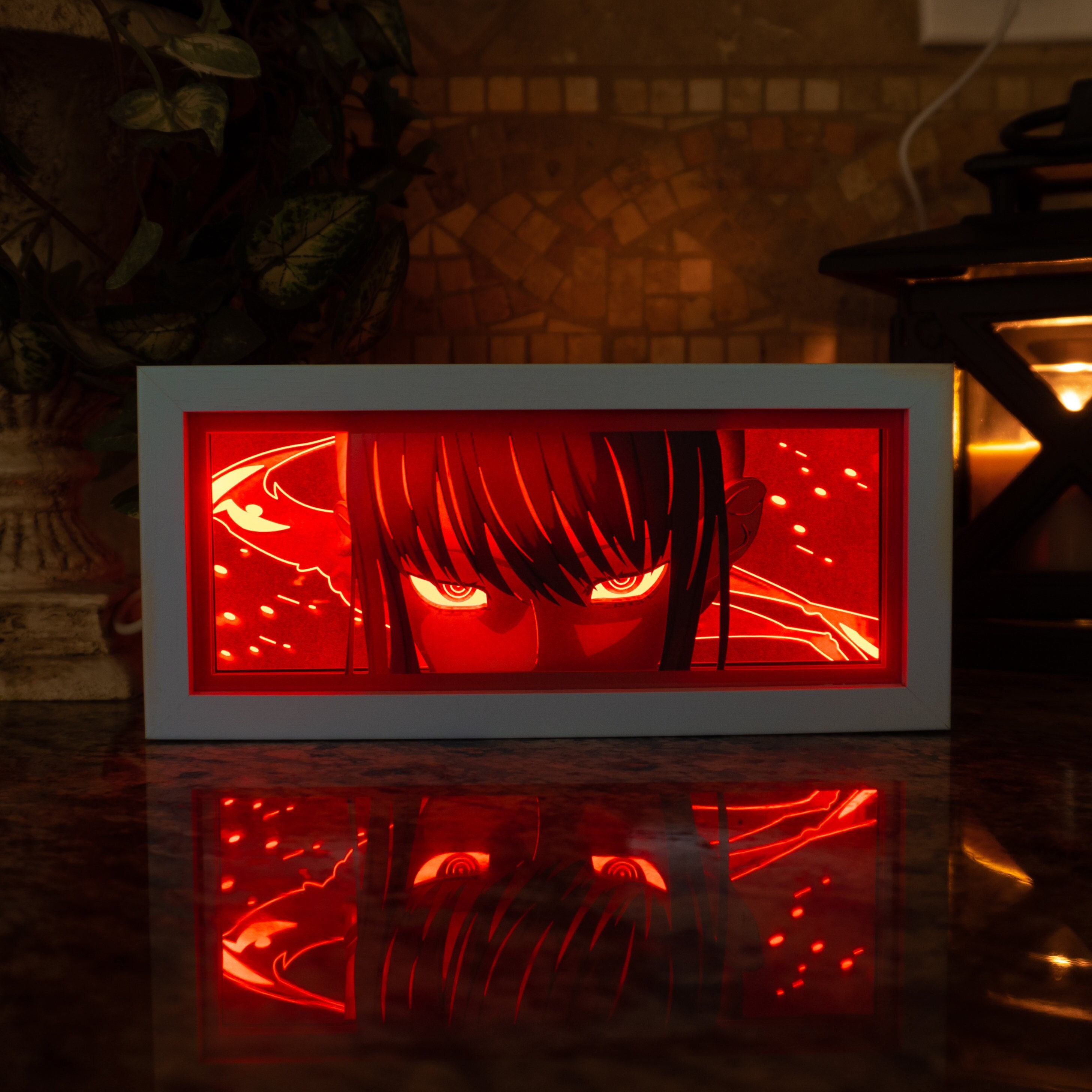 Blind Earth Bender Anime Light Box