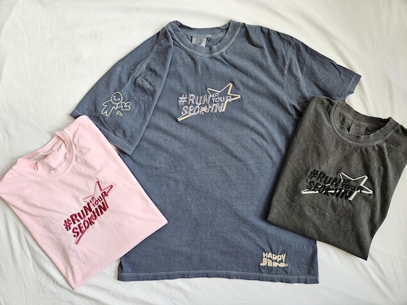 アイドル RUN SEOKJIN T-Shirt (Dark Grey) M Run Seok-jin T-shirt - Etsy