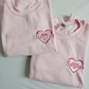 Bang tan embroidered sweatshirt